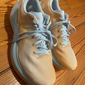 ASICS Superblast 1, women’s 10 / men’s 8.5, 5 treadmill miles of use.